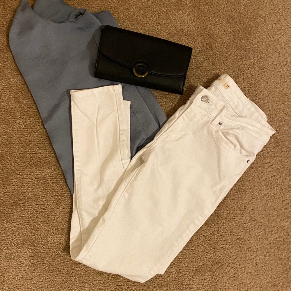 Levi 711 White Skinny Jeans | LIKE NEW